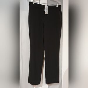 Chico's - Leah Black Modern Fit Straight Leg Dress Pants /Trousers, Sz 1 / US 8